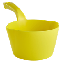 Vikan Round Bowl Scoop,  , Yellow