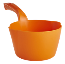 Vikan Round Bowl Scoop,  , Orange