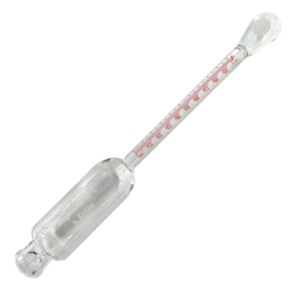 Skim Milk Butyrometer 0-1%:0.01 GC - certificated (closed bulb)