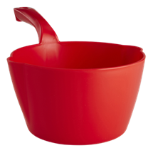 Vikan Round Bowl Scoop,  , Red