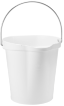 Vikan Hygiene Bucket, 3.17 Gallon(s), White