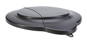 Vikan Lid for Bucket 5686, 3.17 Gallon(s), Black