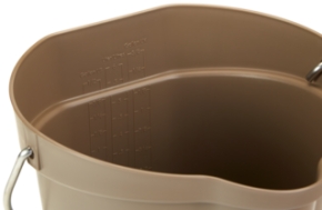 Vikan Bucket, 1.58 Gallon(s), Brown - Image 7