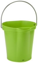 Vikan Bucket, 1.58 Gallon(s), Lime
