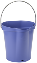 Vikan Bucket, 1.58 Gallon(s), Purple