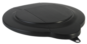 Vikan Lid for Bucket 5688, 1.58 Gallon(s), Black