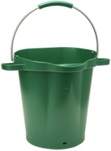 Vikan Hygiene Bucket, 5.28 Gallon(s), Green
