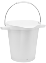 Vikan Hygiene Bucket, 5.28 Gallon(s), White