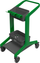 HyGo Mobile Cleaning Station,Unassembled,30.7",Green