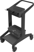 HyGo Mobile Cleaning Station,Unassembled,30.7",Black