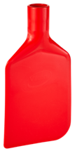 Vikan Paddle Scraper Blade, flexible, 8.3", Red