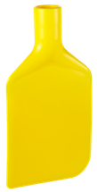 Vikan Paddle Scraper Blade, flexible, 8.3", Yellow