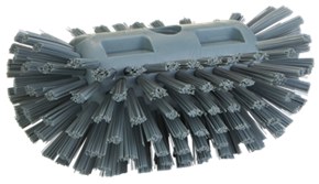 Vikan Tank Brush, 8.1", Stiff, Gray