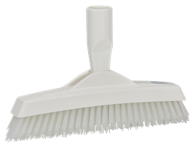 Vikan Crevice Scrub, 8.9", Extra stiff, White