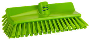 Vikan High-Low Brush, 10.4", Medium, Lime