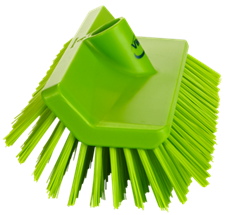 Vikan High-Low Brush, 10.4", Medium, Lime - Image 2