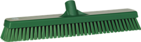 Vikan Wall-/Floor Washing Brush, 18.5", Stiff, Green