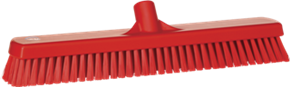 Vikan Wall-/Floor Washing Brush, 18.5", Stiff, Red