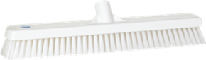 Vikan Wall-/Floor Washing Brush, 18.5", Stiff, White