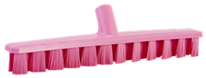 Vikan UST Deck Scrub, 15.7", Stiff, Pink