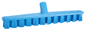 Vikan UST Deck Scrub, 15.7", Stiff, Blue