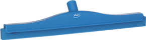 Vikan Hygienic Floor Squeegee w/replacement cassette, 19.7", Blue